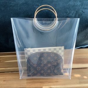 Transparent PVC Tote Bag